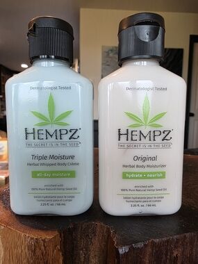 Hempz Triple Moisture & Original Herbal Body Crème Duo